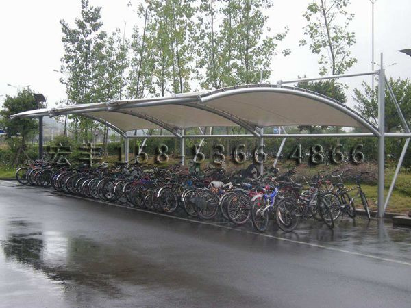 膜結(jié)構(gòu)自行車棚